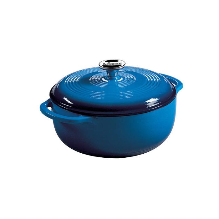 Lodge 4.5 Quart Essential Enamel Dutch Oven