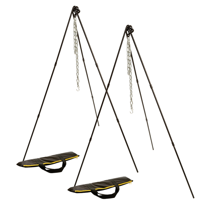 Lodge Adjustable Camp Tripod, 2 Pack