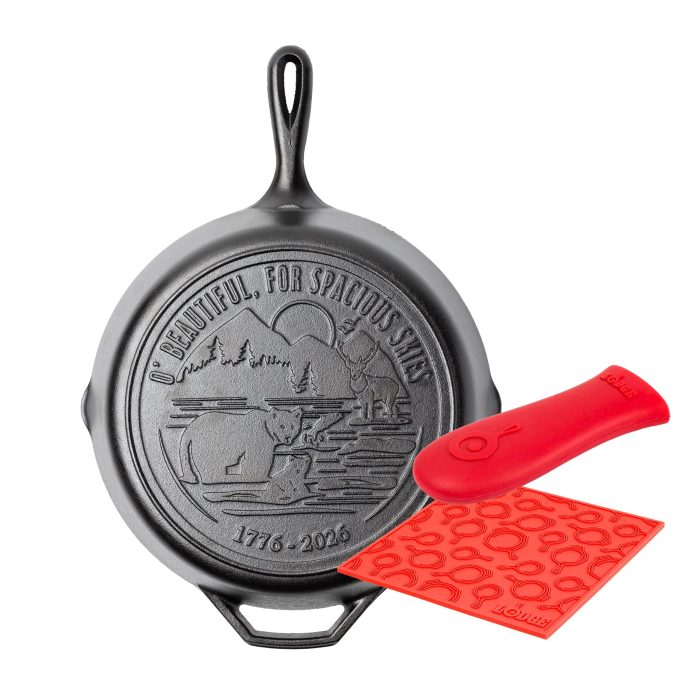 Lodge America The Beautiful Skillet & Accessories Set