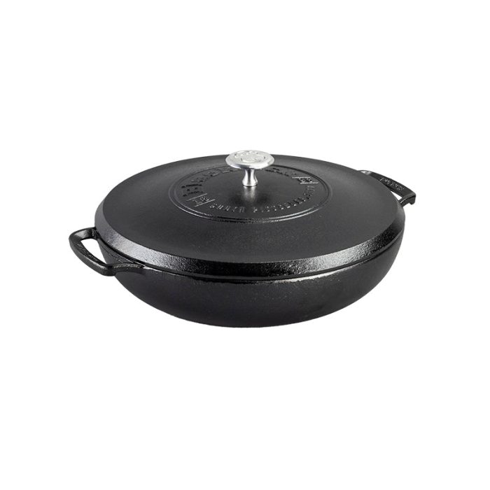 Lodge Blacklock 4 Quart Lightweight Cast Iron Braiser