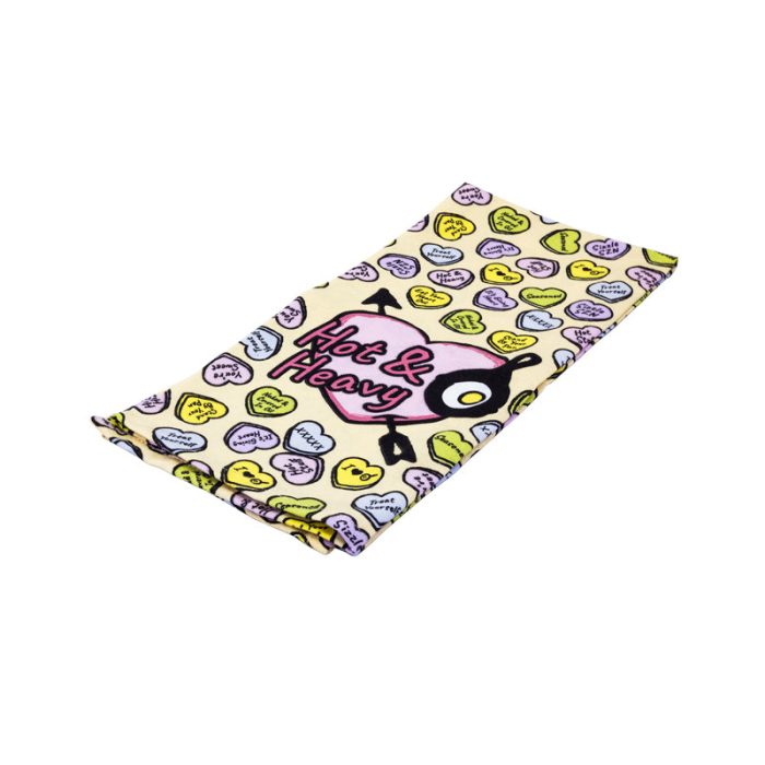 Lodge Conversation Heart Dish Towel