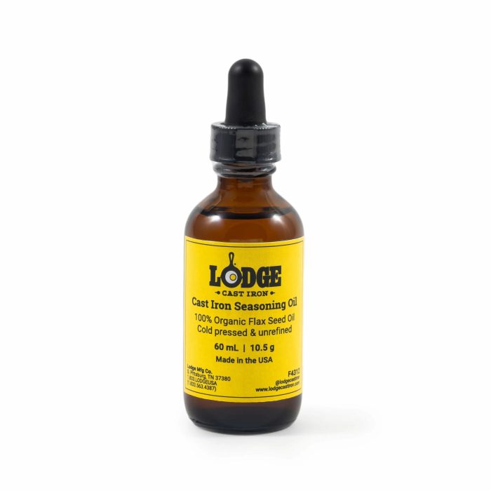 Lodge Custom Skillet Seasoning Oil