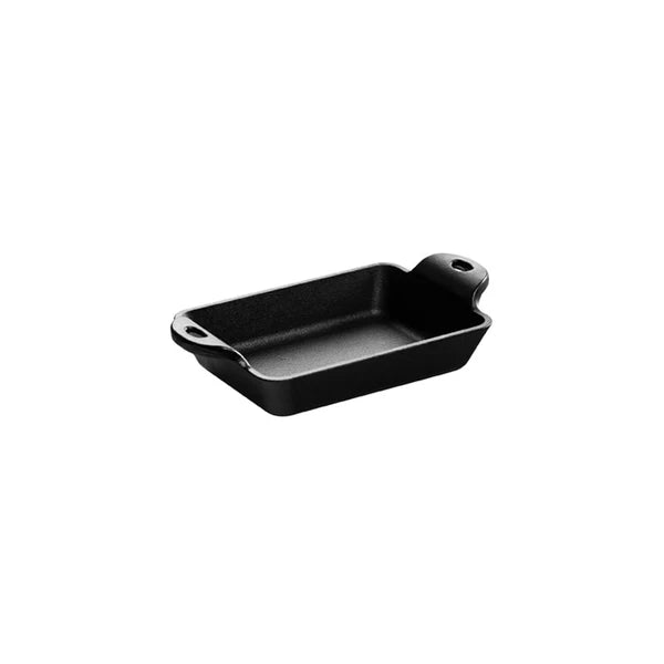 Lodge Heat-Treated Rectangular Cast Iron Mini Server