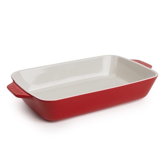 Lodge Large Stoneware Casserole Dish, 13 x 9 Inch