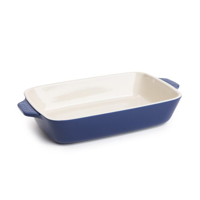 Lodge Medium Stoneware Casserole Dish, 11 x 7.5 Inch