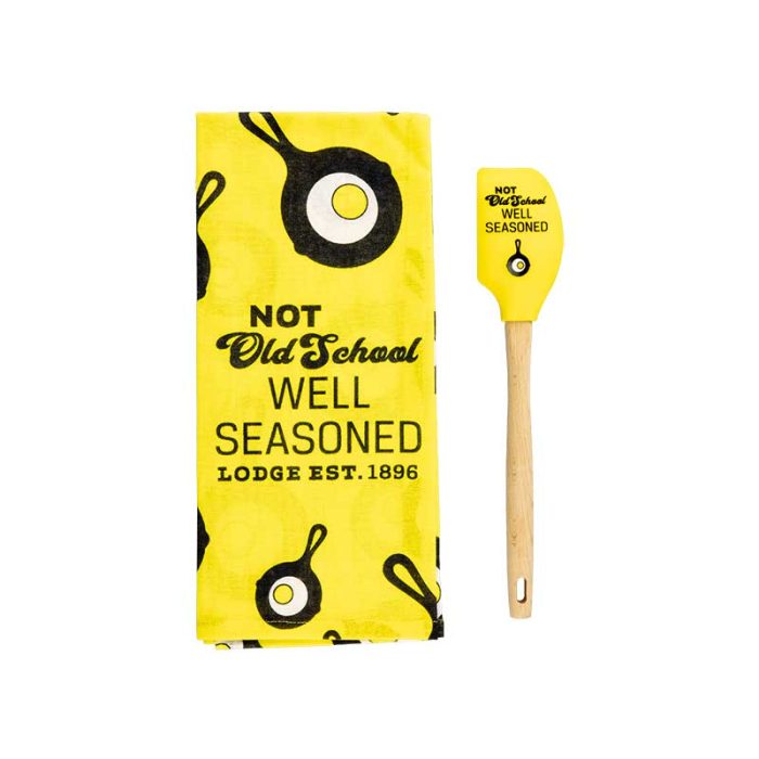 Lodge Not Old School Well Seasoned Accessory Set