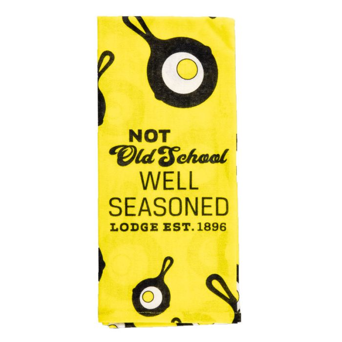 Lodge Not Old School Well Seasoned Lodge Dish Towel