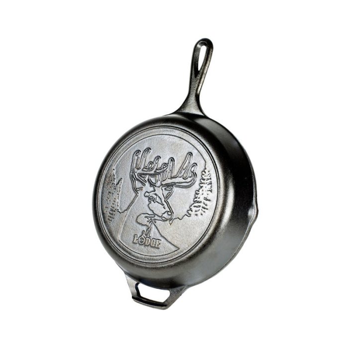 Lodge Wildlife Series™ 10.25 Inch Cast Iron Deer Skillet