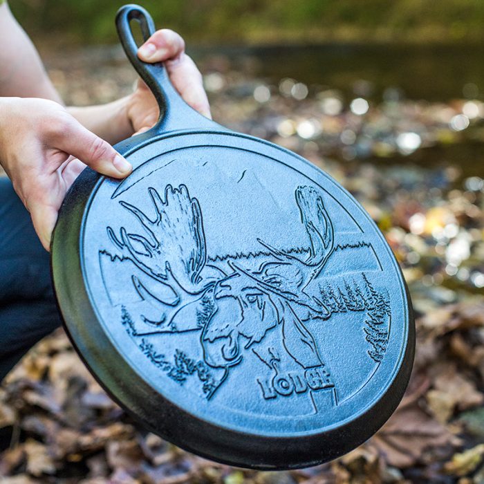 Lodge Wildlife Series™ 10.5 Inch Cast Iron Moose Griddle